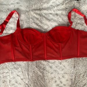 Love letter corset top